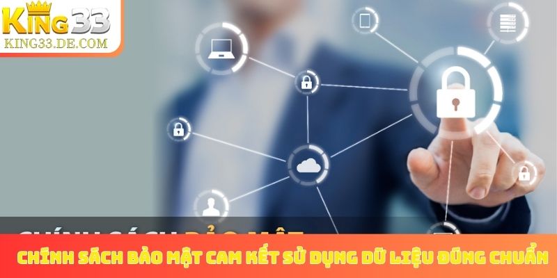 Chính sách bảo mật cam kết sử dụng dữ liệu đúng chuẩn
