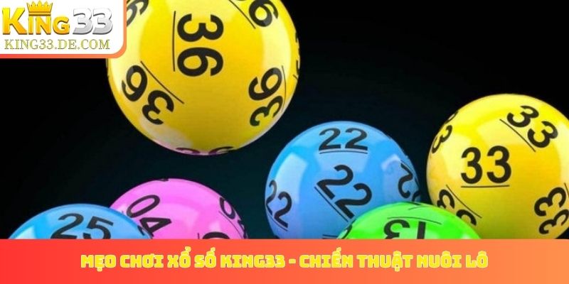 Mẹo chơi xổ số King33 - Chiến thuật nuôi lô dài hạn